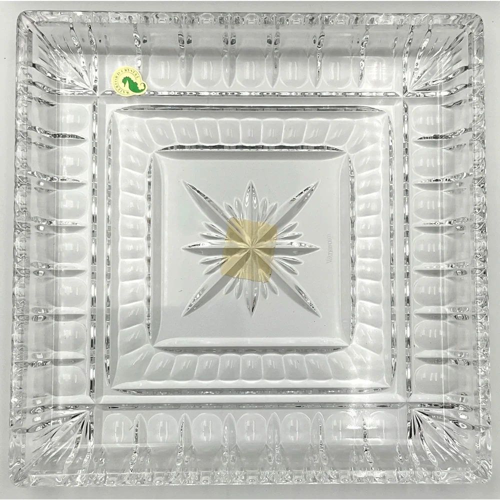 Waterford Grafton Street O'Connell Lead Crystal Tray 10